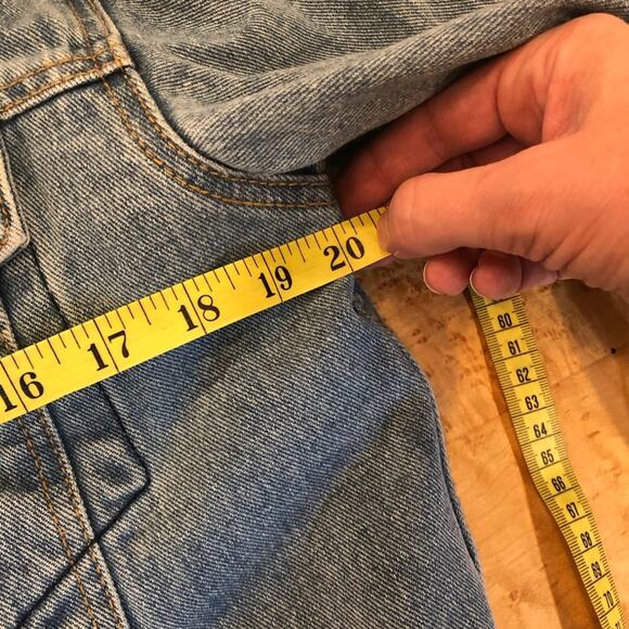 John Galt Sherpa denim jacket Y2K warm stylish size S/M - Picture 8 of 9